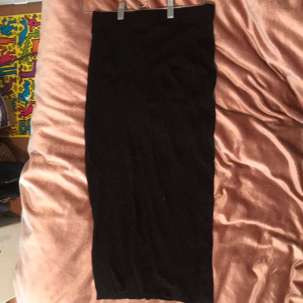 Black sweater skirt